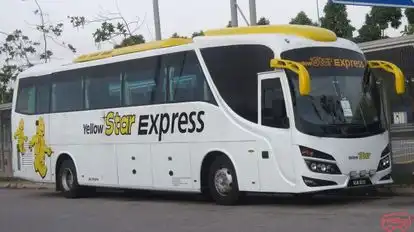 Yellow Star Express Bus-Front Image