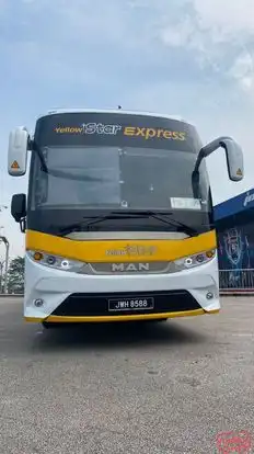 Yellow Star Express Bus-Front Image