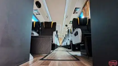 Yellow Star Express Bus-Seats layout Image