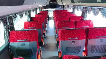Kejora Express Bus-Seats layout Image