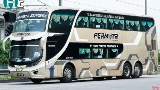 Permata Express Bus-Front Image