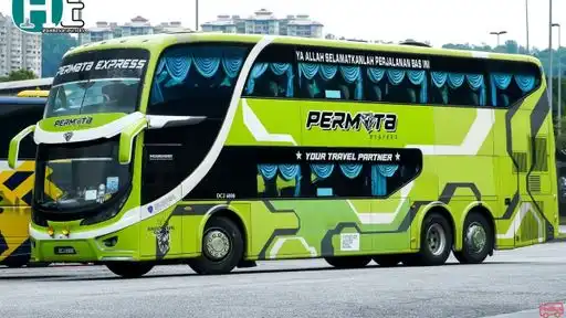 Permata Express Bus-Front Image