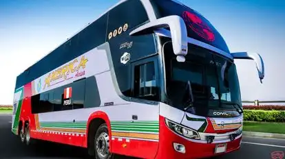 America Express Bus-Front Image