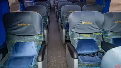 America Express Bus-Seats layout Image