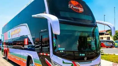 America Express Bus-Front Image