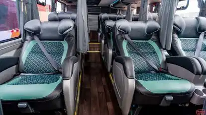 America Express Bus-Seats layout Image