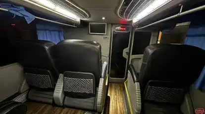 Rosario VIP Bus-Seats layout Image