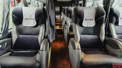 Turismo Dias Bus-Seats layout Image