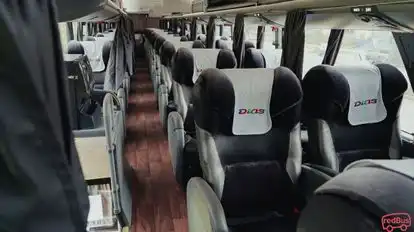 Turismo Dias Bus-Seats layout Image