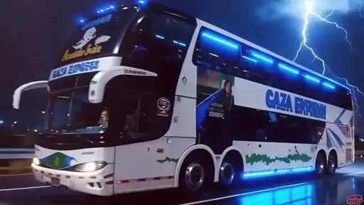 Gaza Express Bus-Front Image