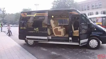 Luxury Van Limousine Bus-Side Image
