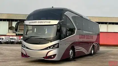 Luxury Coach Bus-Front Image