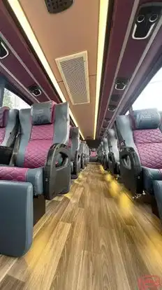 Luxury Coach Bus-Seats layout Image