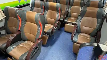 Luxury Coach Bus-Seats layout Image