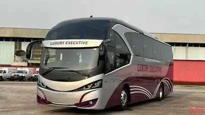 Luxury Coach Bus-Front Image