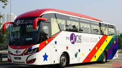 The One Travel & Tours Bus-Side Image