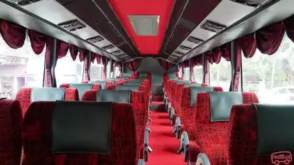 Golden Coach Bus-Seats layout Image