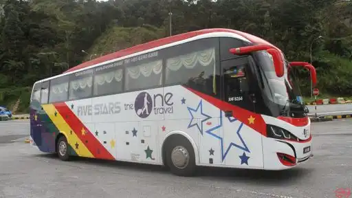 The One Travel & Tours Bus-Front Image