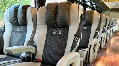 Eltabina Jaya Express Bus-Seats layout Image