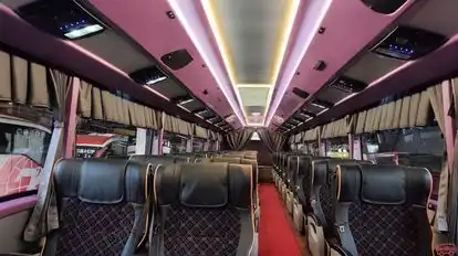 The One Tours & Travel (Five Stars Express) Bus-Seats layout Image