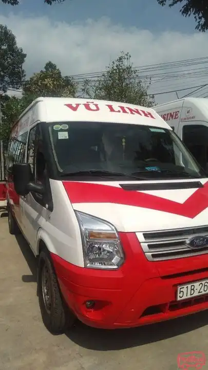 Vu Linh Limousine Bus Front Image