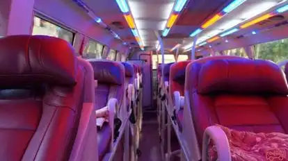 King Express Bus-Seats layout Image
