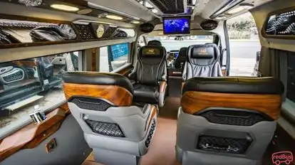 Anh Quoc Limousine Bus-Seats layout Image