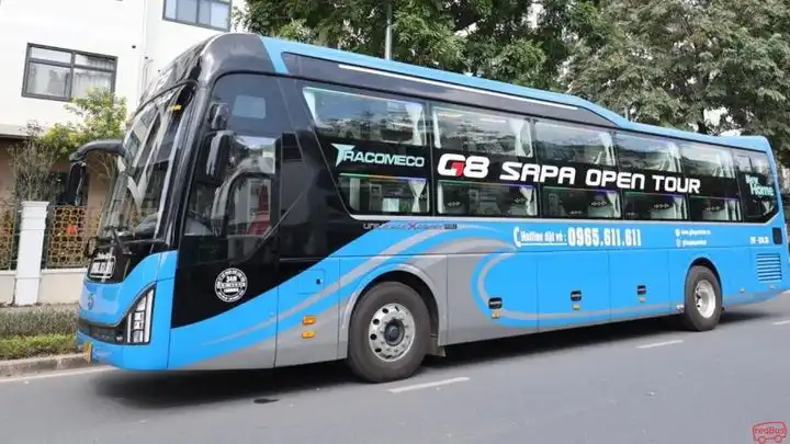 G8 Open Tour Bus Front Image