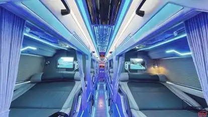Duy Khánh Limousine Bus-Seats layout Image