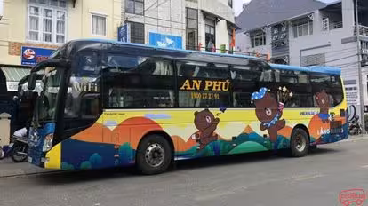 An Phú Travel Bus-Front Image