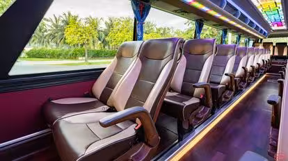 Cat Ba Transfer Bus-Seats layout Image