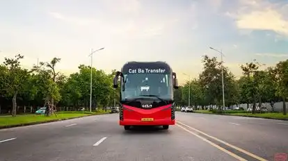 Cat Ba Transfer Bus-Side Image