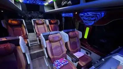 Nam Hải Limousine Bus-Seats layout Image