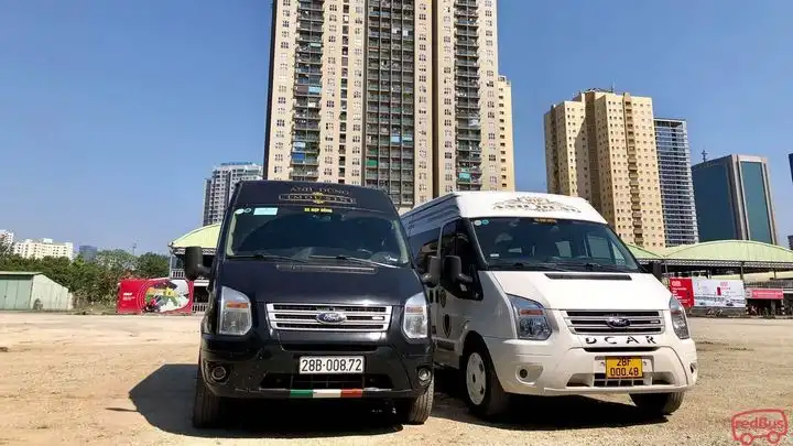 Anh Dung Limousine Bus Front Image