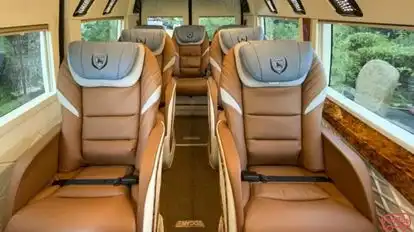 Long Van Limousine Bus-Seats Image