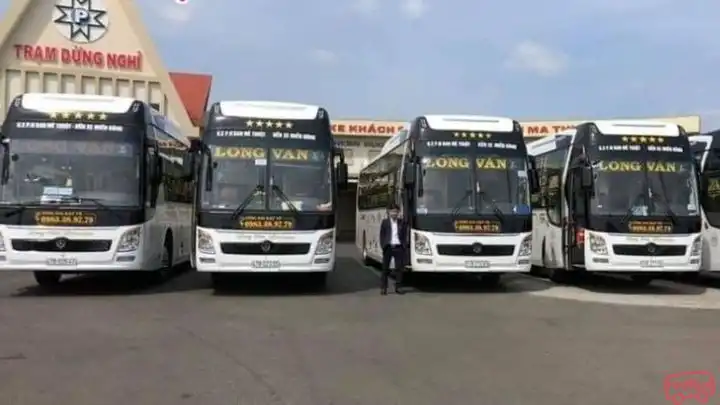 Long Van Limousine Bus Front Image