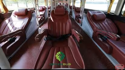 Green Travel Bus-Seats layout Image