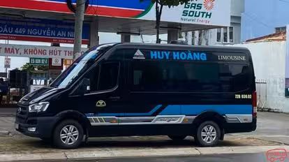 Huy Hoàng Limousine Bus-Front Image