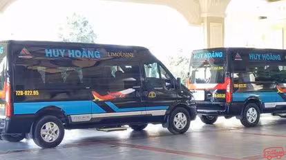 Huy Hoàng Limousine Bus-Front Image