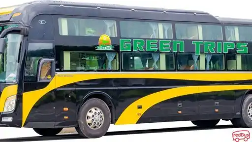 Green Trips Bus Front Image