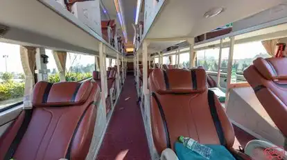 Green Trips Bus-Seats layout Image