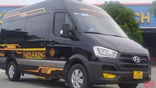 Sapa King Limousine Bus Front Image