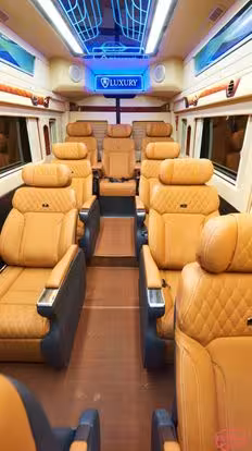 Sapa King Limousine Bus-Seats layout Image