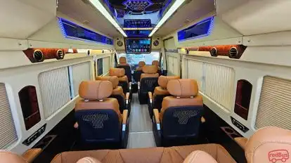 Sapa King Limousine Bus-Seats layout Image