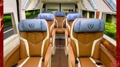Minh Long Limousine Bus-Seats layout Image