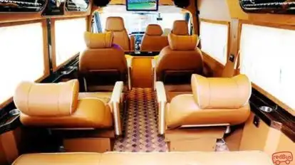 Hà Vy Limousine Bus-Seats layout Image