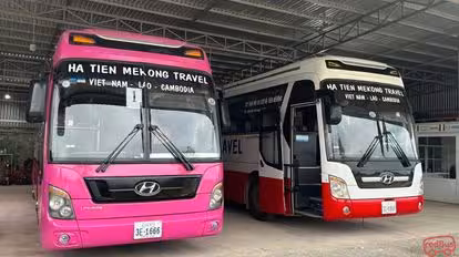 Kampot Tour Bus-Front Image