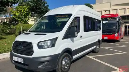 Kampot Tour Bus-Front Image