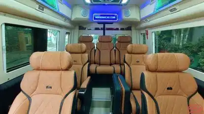 Ninh Bình Car Limousine Bus-Seats layout Image