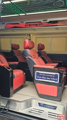 Hà Hải Limousine Bus-Seats layout Image